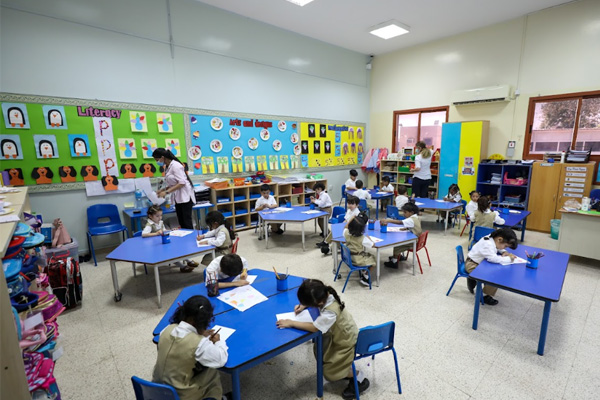 class room activity /Cambridge International School / best school in Doha Qatar