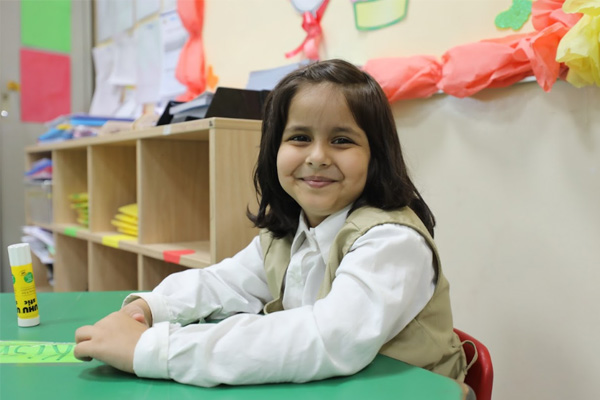The class room of the Cambridge international School
