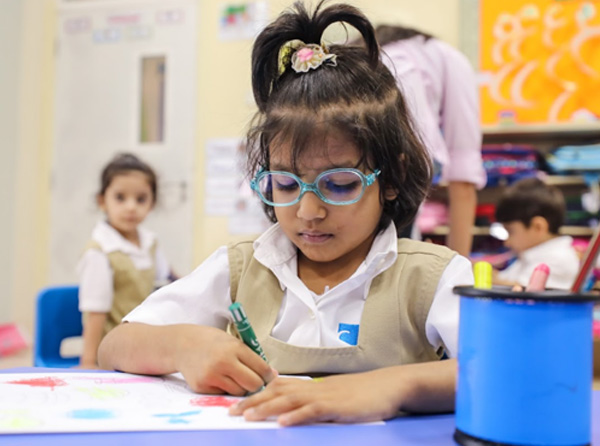 Classroom activity at Cambridge international school in Doha Qatar